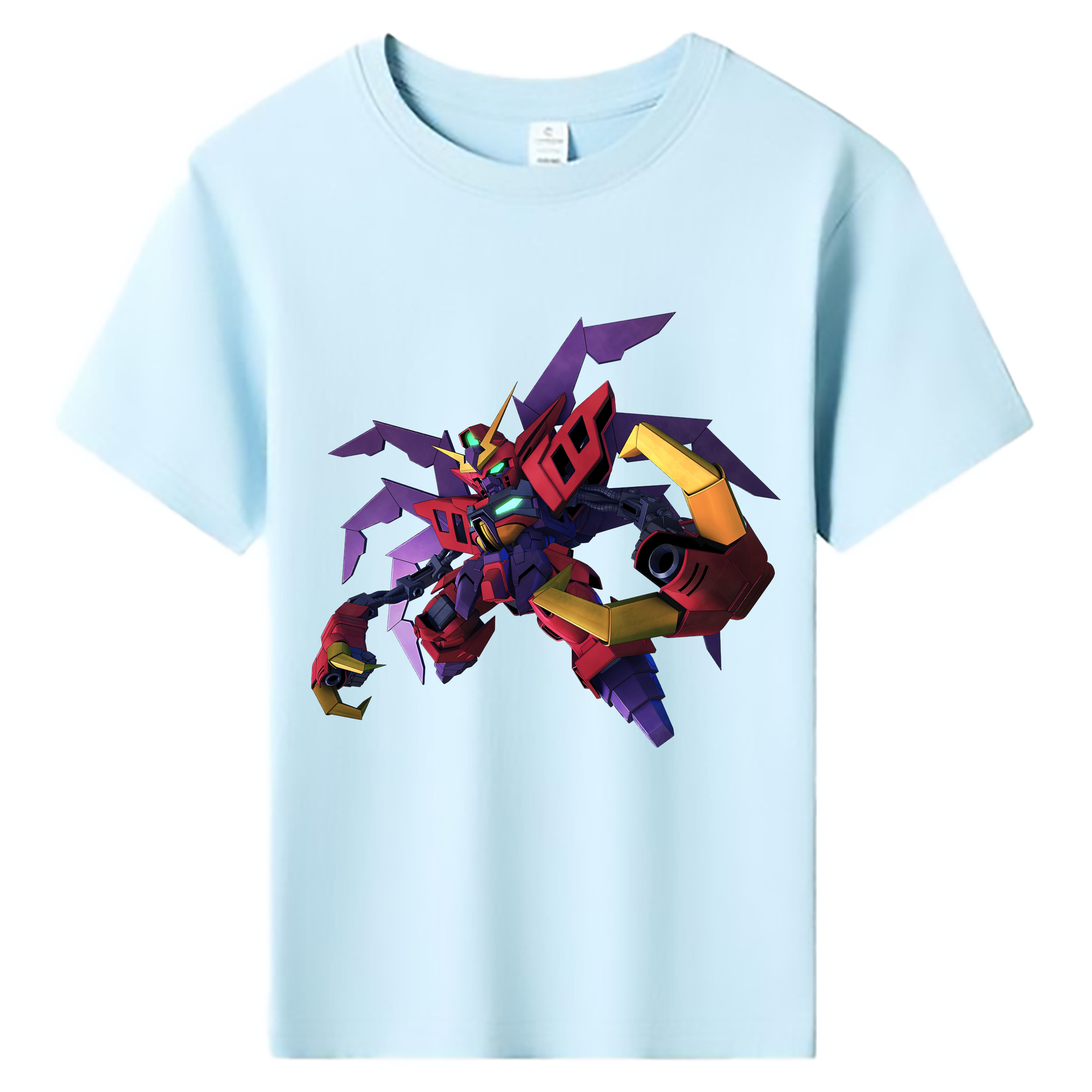 （画像用） 機動戦士ガンダム Mobile Suit Gundam 綿100％キッズTシャツ（フロントプリント）